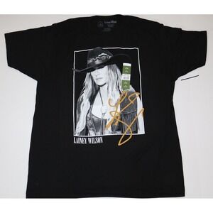 Lainey Wilson Signature Graphic T-Shirt Black Country Music Mens XL 46 48 New